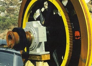 Main Haul Rope Drive Wheel