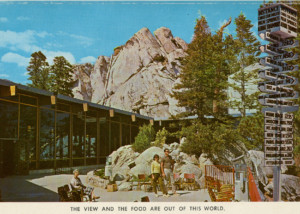 Mountain Station Balcony in 1963